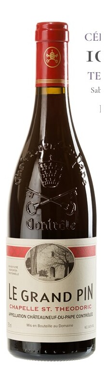 Chapelle St.Th&eacute;odoric Ch&acirc;teauneuf-du-Pape Le Grand Pin BIO, AOC (Grenache) 2022
